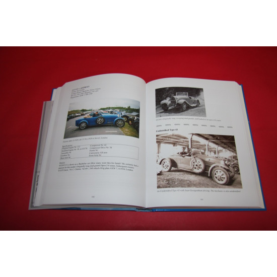 Bugatti Type 43 Register and Data Book