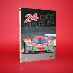 24 Heures Du Mans 1991 Official Yearbook  French Edition, Signed by H de Chaunac / Johnny Herbert / David Kennedy / Y. Terada