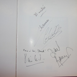 24 Heures Du Mans 1991 Official Yearbook  French Edition, Signed by H de Chaunac / Johnny Herbert / David Kennedy / Y. Terada