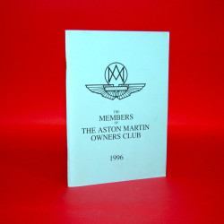 The Members of the Aston Martin Owners Club 1996