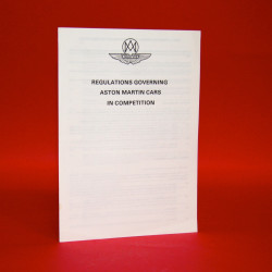Aston Martin Owner Club  Reguations Govering Aston Martin Cars Competition