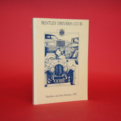 Bentley Drivers Club Members and their Bentleys 1987