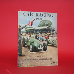 A Sporting Record Annual Car Racing 1953 A Sporting Record Annual Car Racing 1953