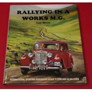 Rallying in a Works MG International Sporting Endeavour in MG Y Type and ZA Saloons