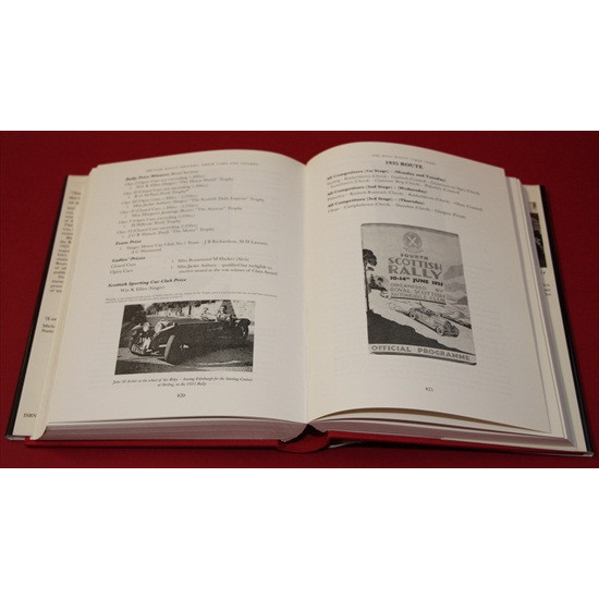 British Rally Drivers Their Cars & Awards 1925-1939